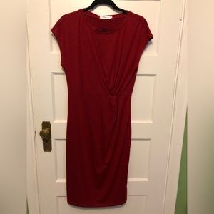 NEW WITH TAGS Red stretch sleeveless dress size Medium